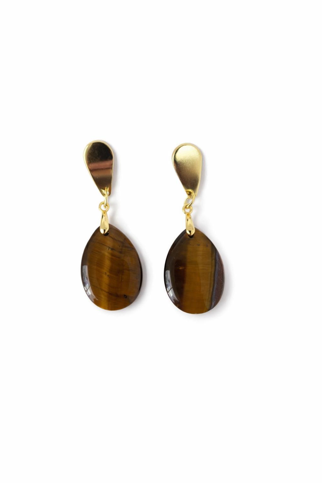 Drop of Stones Earring