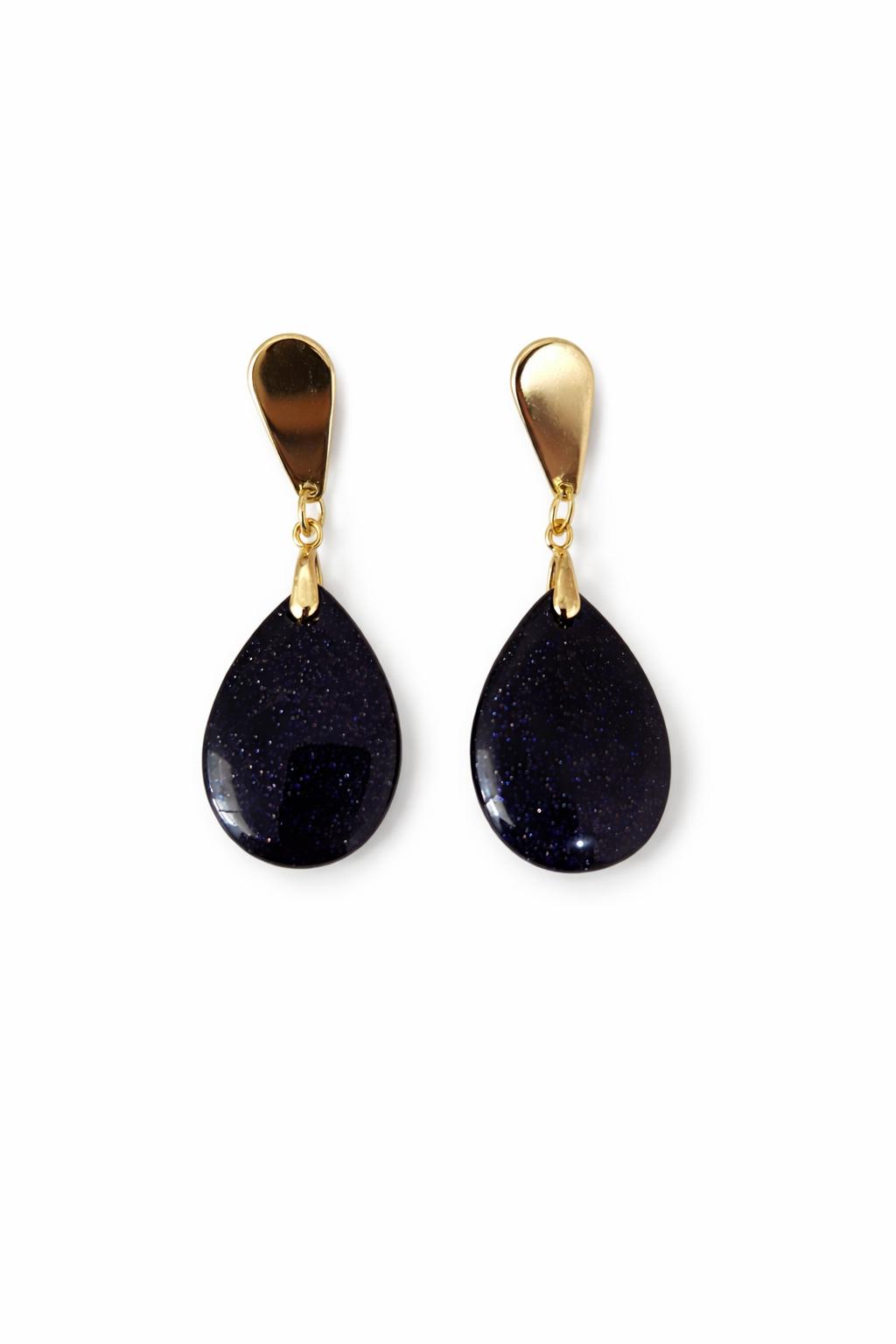 Drop of Stones Earring